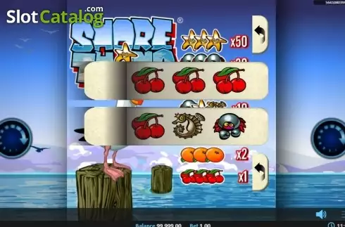 Game Screen 2. Shore Thing Pull Tab slot