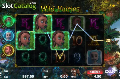 Win screen 2. Wild Fairies (Red Panda) slot