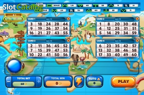 Game Screen 1. Travel With Us slot