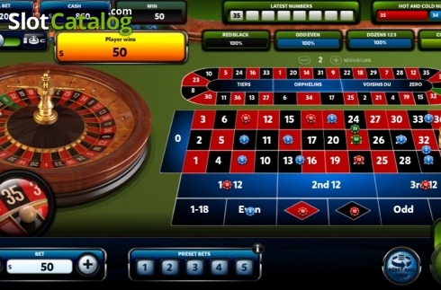 Game Screen 2. VIP Roulette (Red Rake) slot