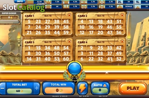 Ecran2. Pharaoh's Tomb (Red Rake) slot