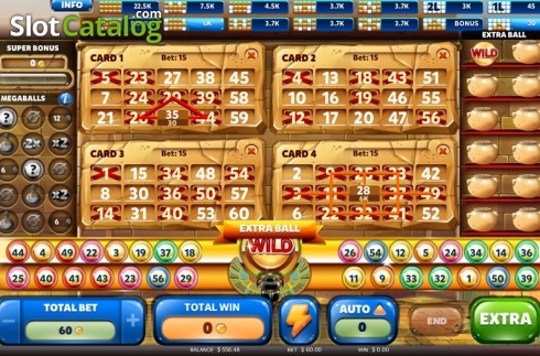 Ecran4. Pharaoh's Tomb (Red Rake) slot