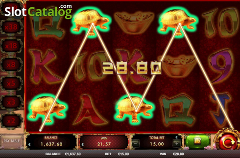 Bildschirm5. Cai Shen 88 slot