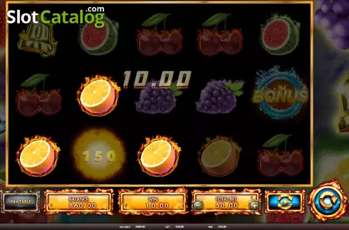 画面3. Hot & Win カジノスロット