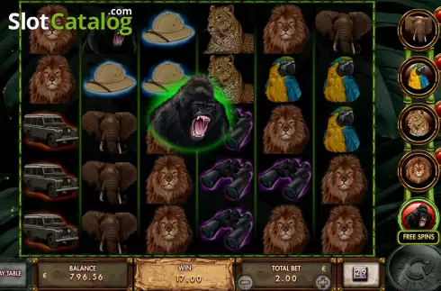Schermo4. 2 Kings of Africa slot