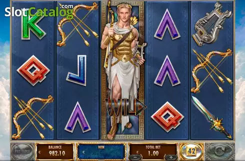 Bildschirm7. Age of Olympus Apollo slot