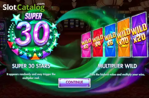 Captura de tela2. Super 30 Stars slot