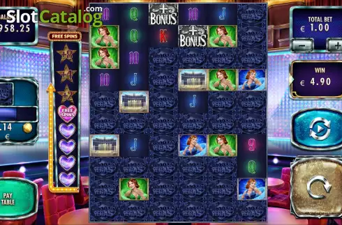 Free Spins Win Screen. Million Vegas slot