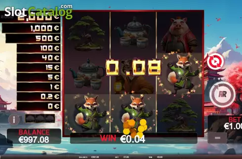 Schermo3. Lotus Dynasty slot