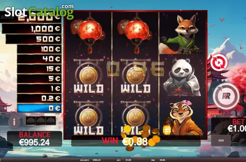 Schermo4. Lotus Dynasty slot