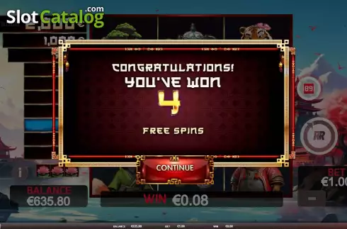 Schermo8. Lotus Dynasty slot
