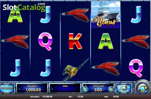 Bildschirm2. Bigger Size Fishin' slot