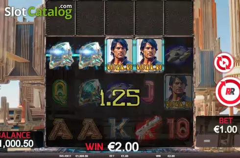 Bildschirm3. Space Wins slot
