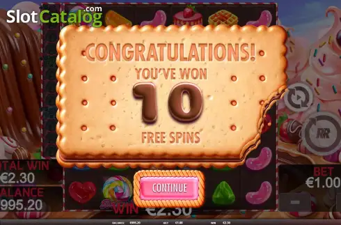 Bildschirm6. Sugar Burst slot