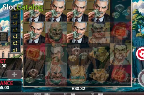 画面3. Beating Alcatraz カジノスロット
