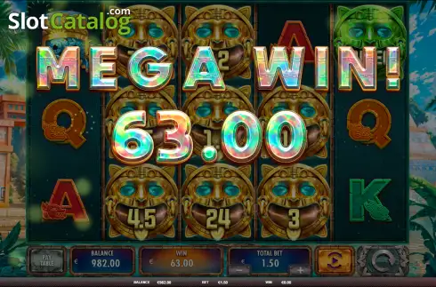 Écran3. Azteca Gold Collect Machine à sous