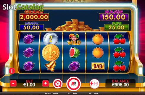 Pantalla2. Mega Coins Tragamonedas 