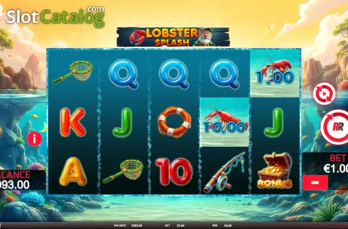 Schermo2. Lobster Splash slot