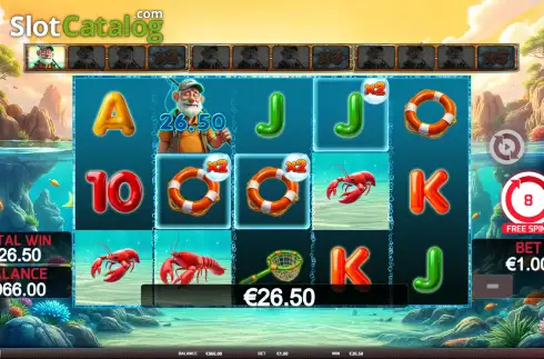 Schermo3. Lobster Splash slot