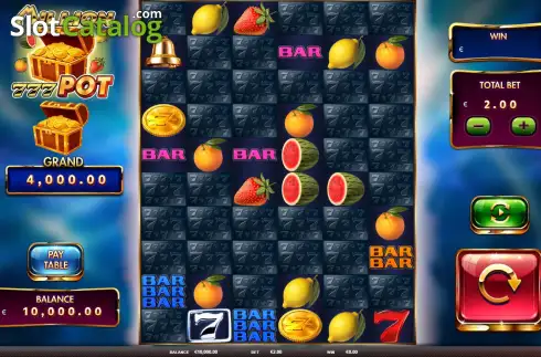 Schermo2. Million 777 Pot slot