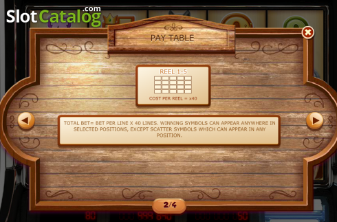 Schermo4. Ragin' Buffalo slot