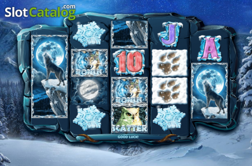 Game Workflow screen. Siberian Wolf slot