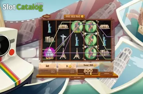 Ecran4. Famous Landmarks slot