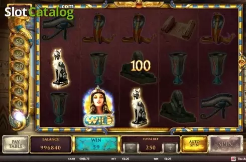 Bildschirm6. The Asp of Cleopatra slot