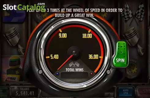 Bildschirm6. Speed Heroes slot