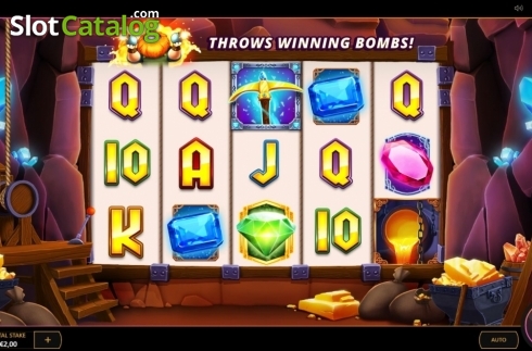 Bildschirm2. Diamond Rush (Cayetano Gaming) slot