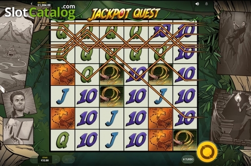 画面6. Jackpot Quest (ジャックポット・クエスト) カジノスロット