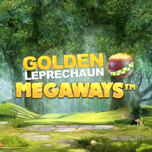 Golden Leprechaun Megaways ロゴ