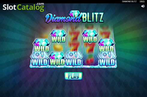 Start Screen. Diamond Blitz slot