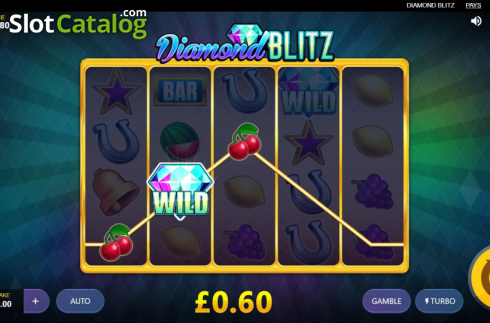 Win Screen 2. Diamond Blitz slot