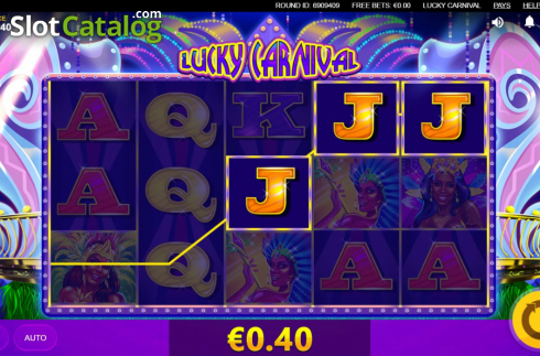 Win Screen 1. Lucky Carnival (Red Tiger) slot