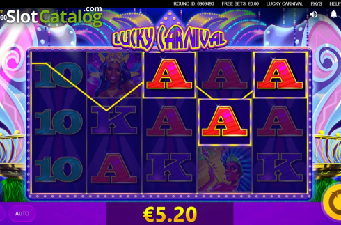 Schermo4. Lucky Carnival (Red Tiger) slot