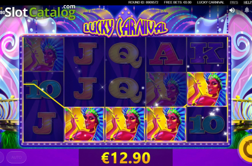 Win Screen 3. Lucky Carnival (Red Tiger) slot