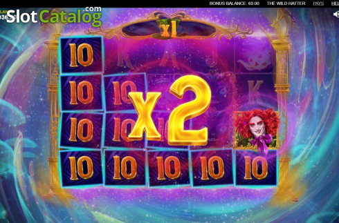 Feature 2. The Wild Hatter slot