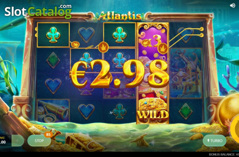 Win Screen 1. Atlantis (Red Tiger) slot