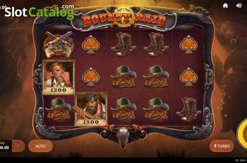 Bildschirm2. Bounty Raid slot