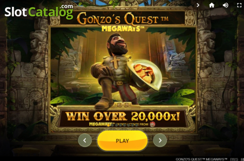 Skärmdump2. Gonzo’s Quest Megaways slot