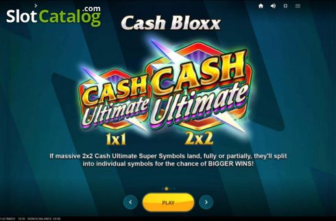 Bildschirm6. Cash Ultimate slot