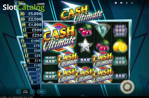 Skärmdump3. Cash Ultimate slot