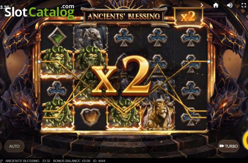 Bildschirm4. Ancients Blessing slot