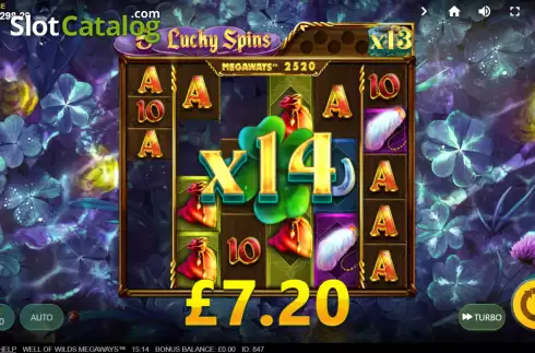 Free Spins 4. Well of Wilds Megaways slot