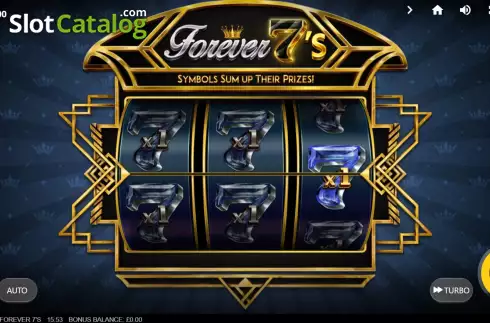 Bildschirm3. Forever 7s slot