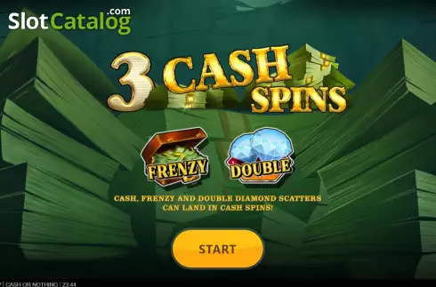 Schermo7. Cash or Nothing slot
