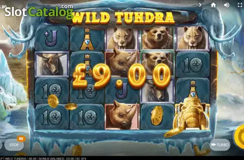 Win Screen 1. Wild Tundra slot