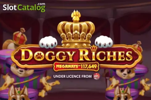 Doggy Riches Megaways ロゴ