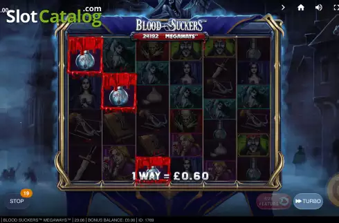 Bildschirm4. Blood Suckers Megaways slot